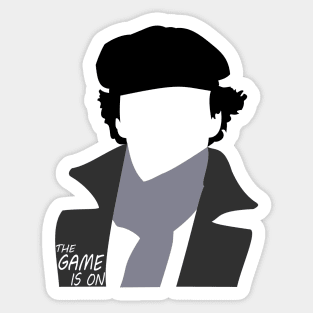 The Game Is On Sherlock Holmes Sticker